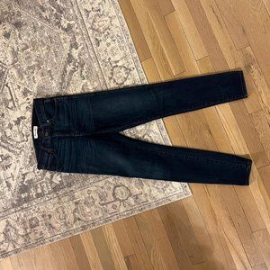 Madewell Dark Denim Jeans High Rise Skinny 10" Size 26